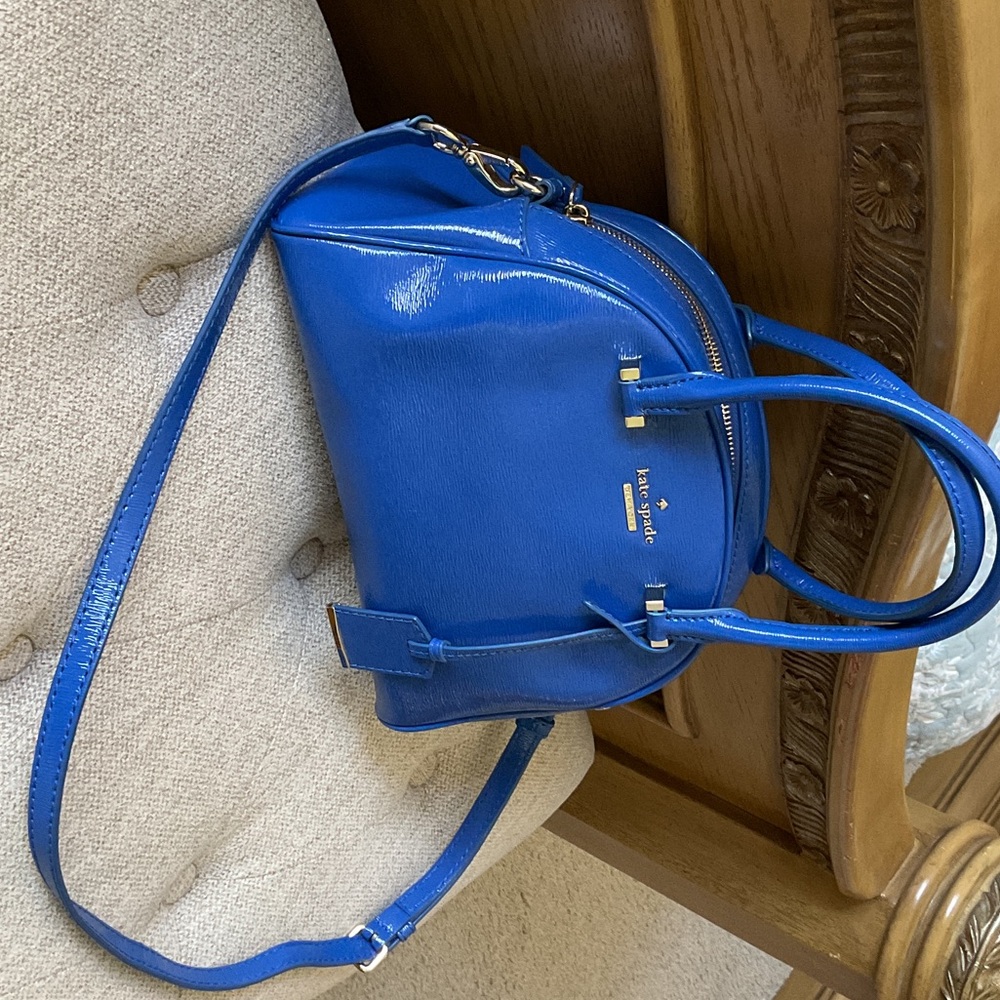 Kate Spade Cobalt Blue Dome Satchel